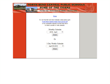 Tablet Screenshot of calendar.nbtigers.org